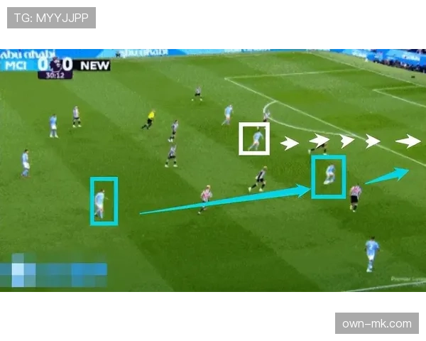 福登的无球跑动与接球